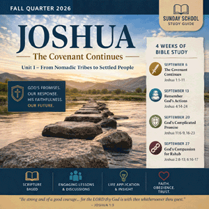 Swahle Ministries September 2026 Sunday School Study Guide and Word Search Puzzles